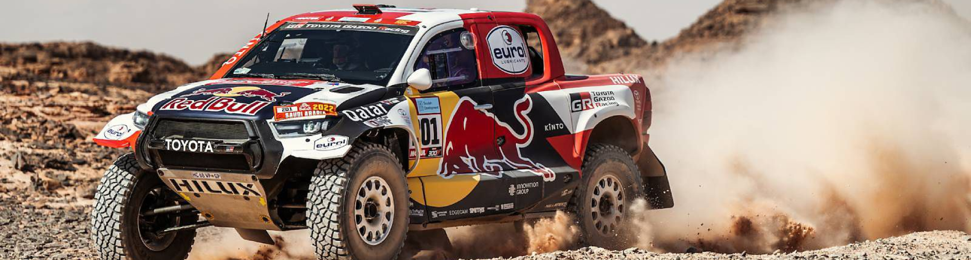 Изображение на странице НАССЕР АЛЬ-АТТИЯ ЗА РУЛЕМ TOYOTA HILUX СТАЛ ПОБЕДИТЕЛЕМ РАЛЛИ-РЕЙДА «ДАКАР-2022» Тойота Центр Сургут Юг